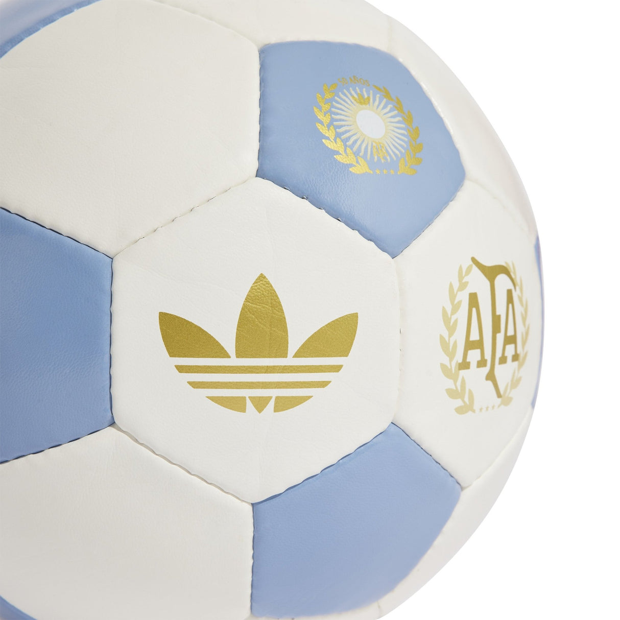 adidas Argentina Anniversary Ball White/Sky - Best Buy Soccer