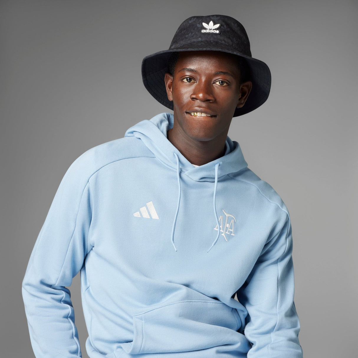 adidas Argentina Anniversary DNA Hoodie Sky/White - Best Buy Soccer