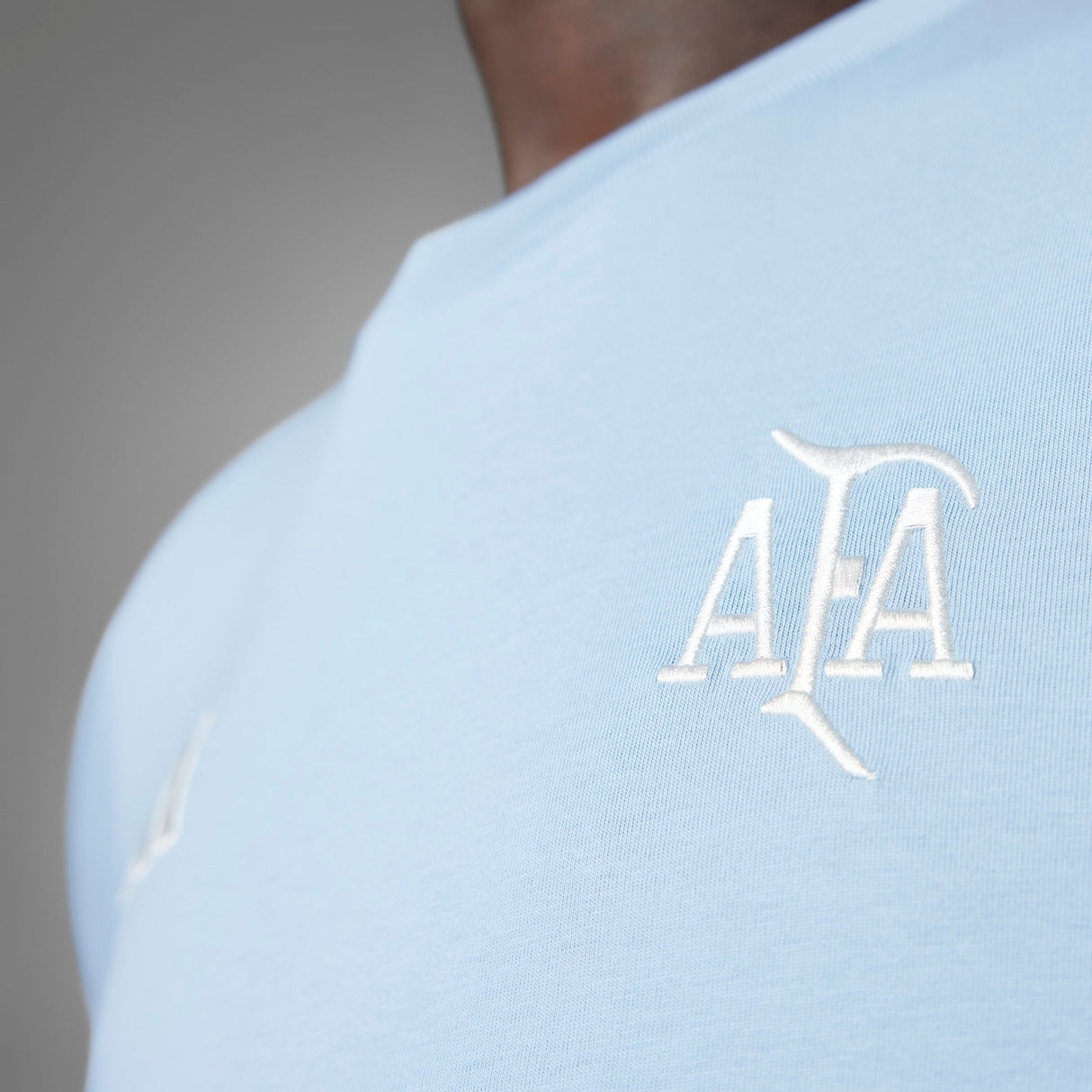 adidas Argentina Anniversary DNA T-Shirt Sky/White - Best Buy Soccer