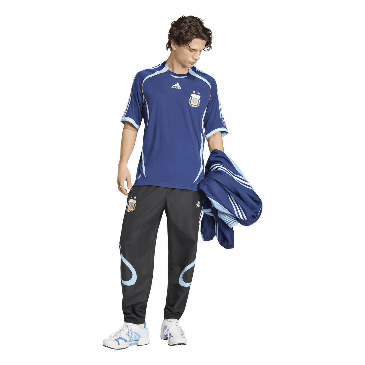 adidas Argentina Away Men's Soccer Jersey 2006 - Dark Blue - Best Buy Soccer