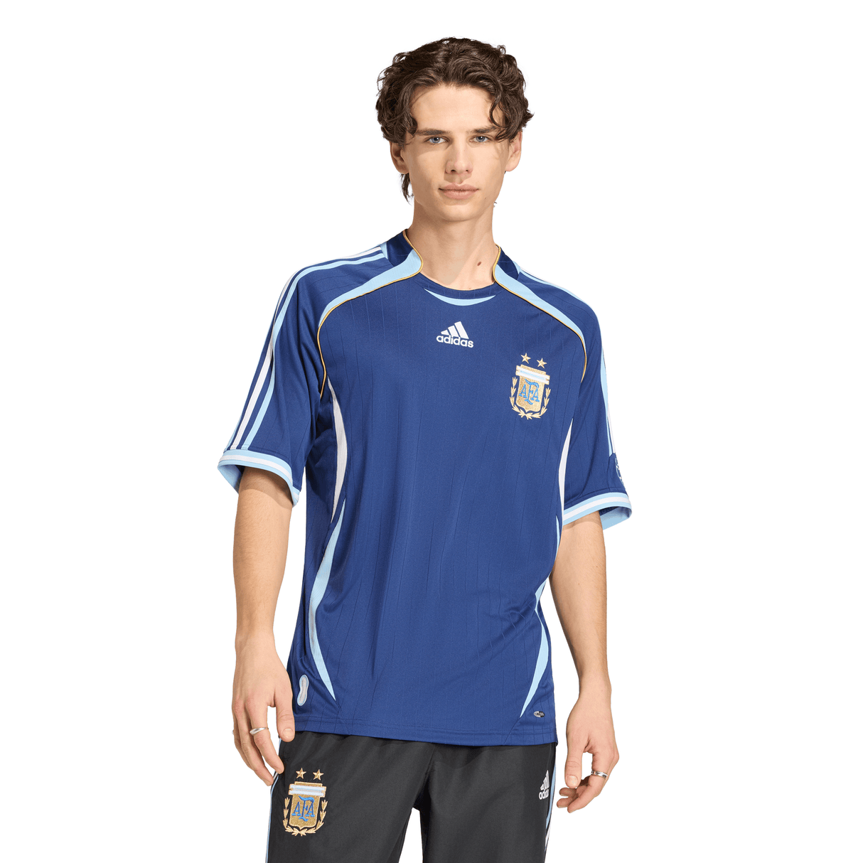 adidas Argentina Away Men's Soccer Jersey 2006 - Dark Blue - Best Buy Soccer