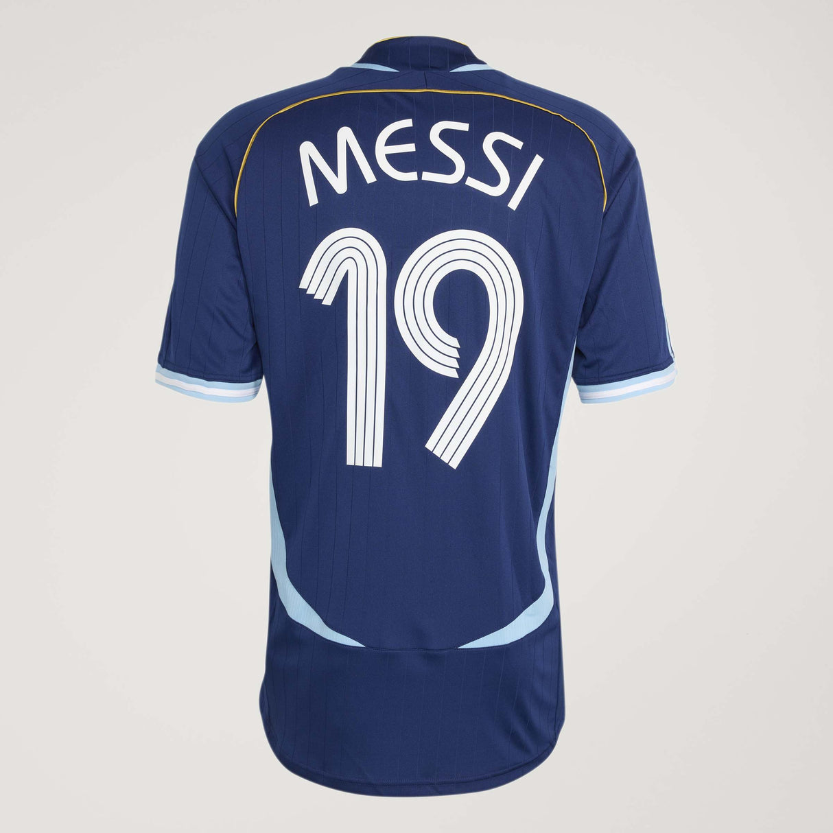 adidas Argentina Away Messi Men's Soccer Jersey 2006 - Dark Blue - Best Buy Soccer