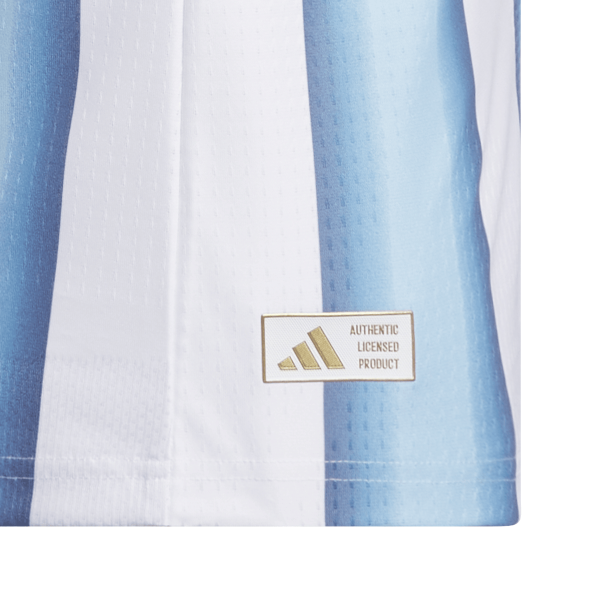 adidas Argentina Home Authentic Youth Soccer Jersey 26 - White/Blue - Best Buy Soccer