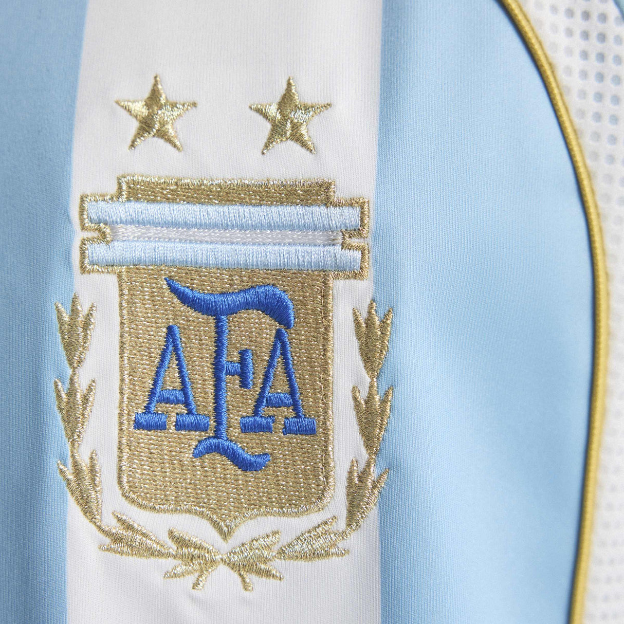 adidas Argentina Home Messi Men's Soccer Jersey 2006 - White/Sky Blue - Best Buy Soccer