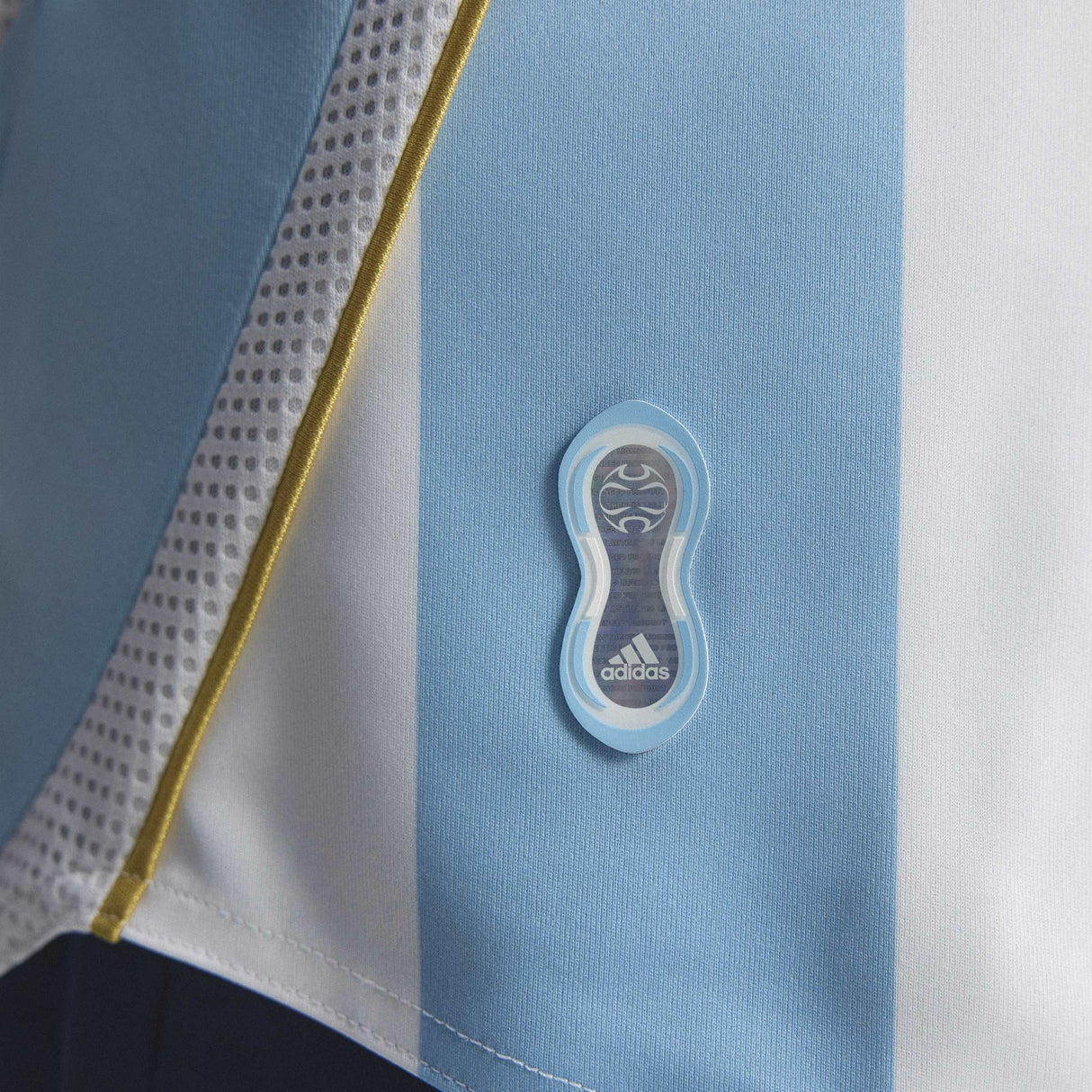 adidas Argentina Home Messi Men's Soccer Jersey 2006 - White/Sky Blue - Best Buy Soccer