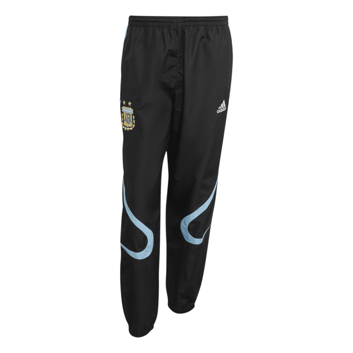 adidas Argentina Men's Soccer Track Pants 2006 - Black/Blue/White - Best Buy Soccer