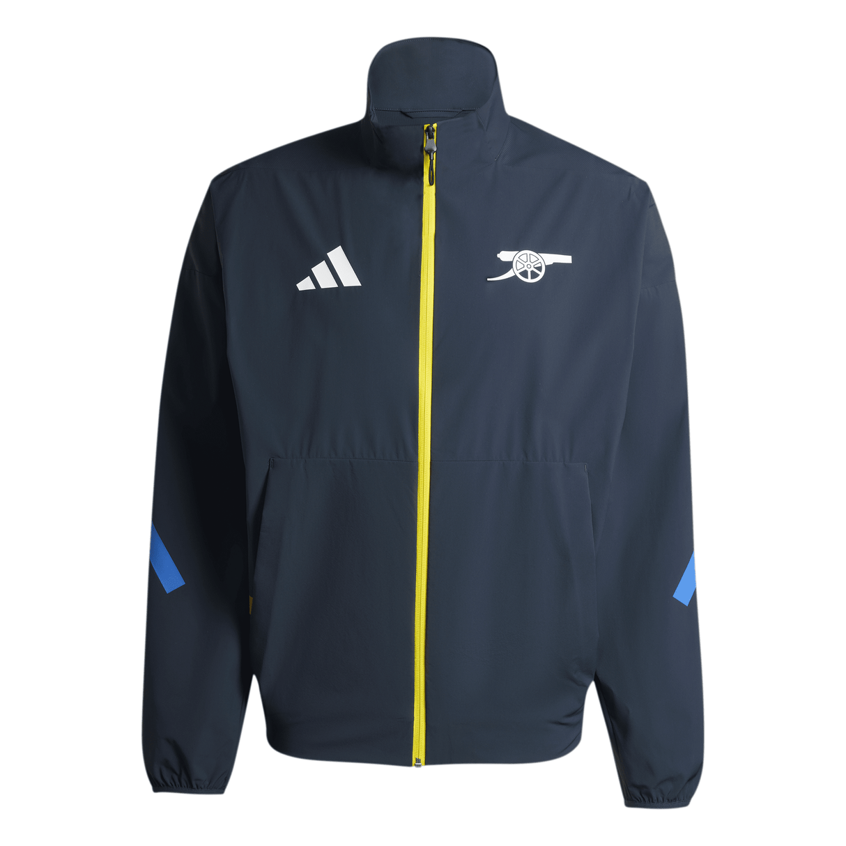 adidas Arsenal FC Z.N.E. Anthem Men's Soccer Jacket - Night Navy - Best Buy Soccer