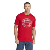 adidas Arsenal Graphic Tee - Better Scarlet - Best Buy Soccer