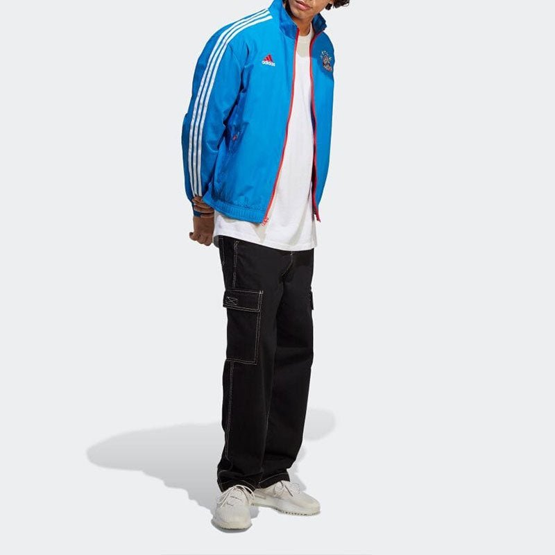 adidas Bayer M AnthemJacket Royal/Red - Best Buy Soccer