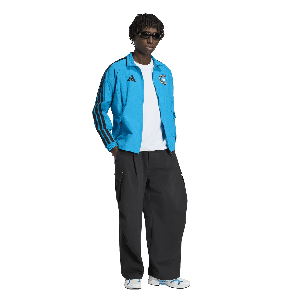 adidas Charlotte FC Anthem Men's Soccer Jacket - Blue/Black - Best Buy Soccer