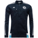 adidas Chelsea Anthem Jacket Dark Marine/White/Intense Blue - Best Buy Soccer