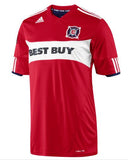 adidas Chicago Fire Homee 2010 Red/Wh - Best Buy Soccer