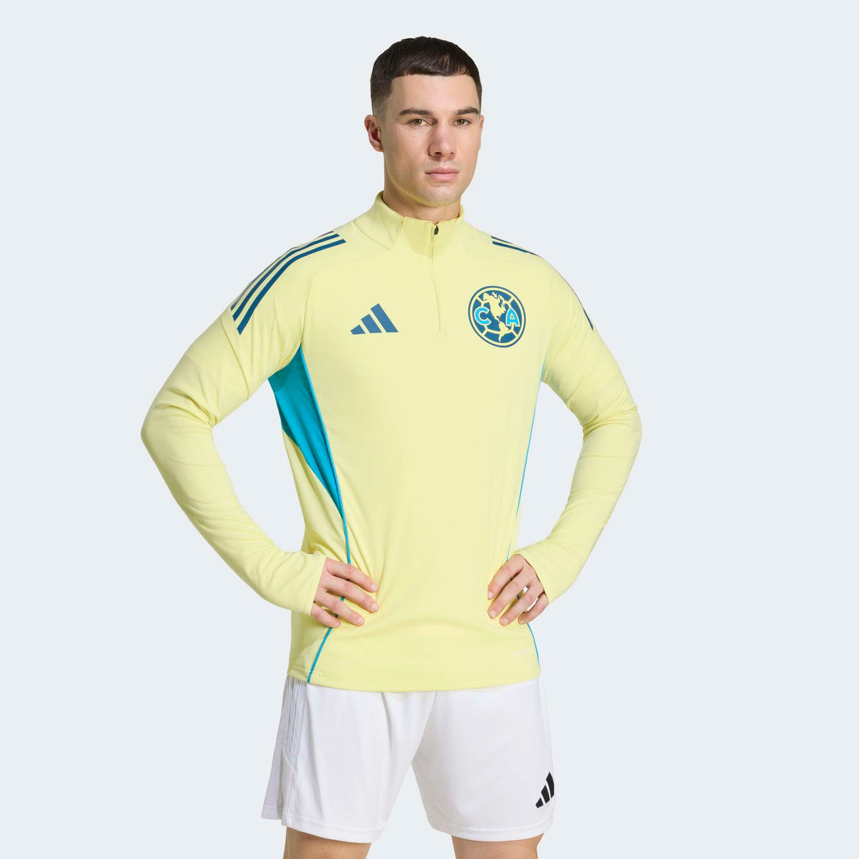 adidas Club America 25/26 Tiro25 Competition Men´s Soccer Training Top - Yellow/Blue - Best Buy Soccer