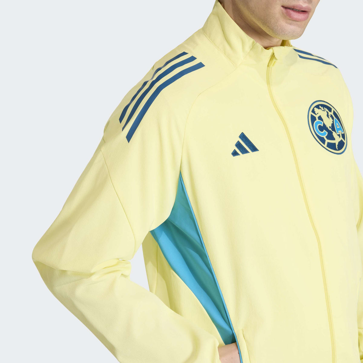adidas Club America 25/26 Tiro25 Competition Presentation Men´s Soccer Jacket - Yellow - Best Buy Soccer