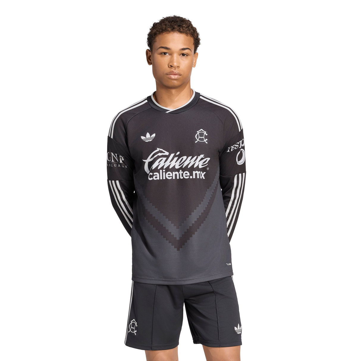 adidas Club America Away Long Sleeve Men's Soccer Jersey 26/27 - Black/Carbon - Best Buy Soccer