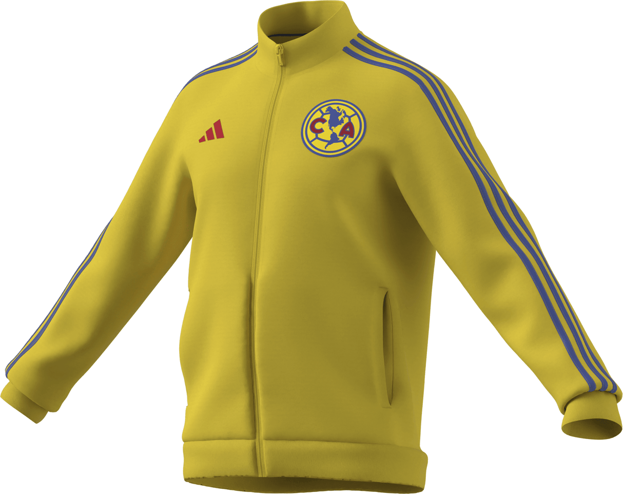 adidas Club America DNA Track Top Men's Soccer Jacket - Yellow - Best Buy Soccer