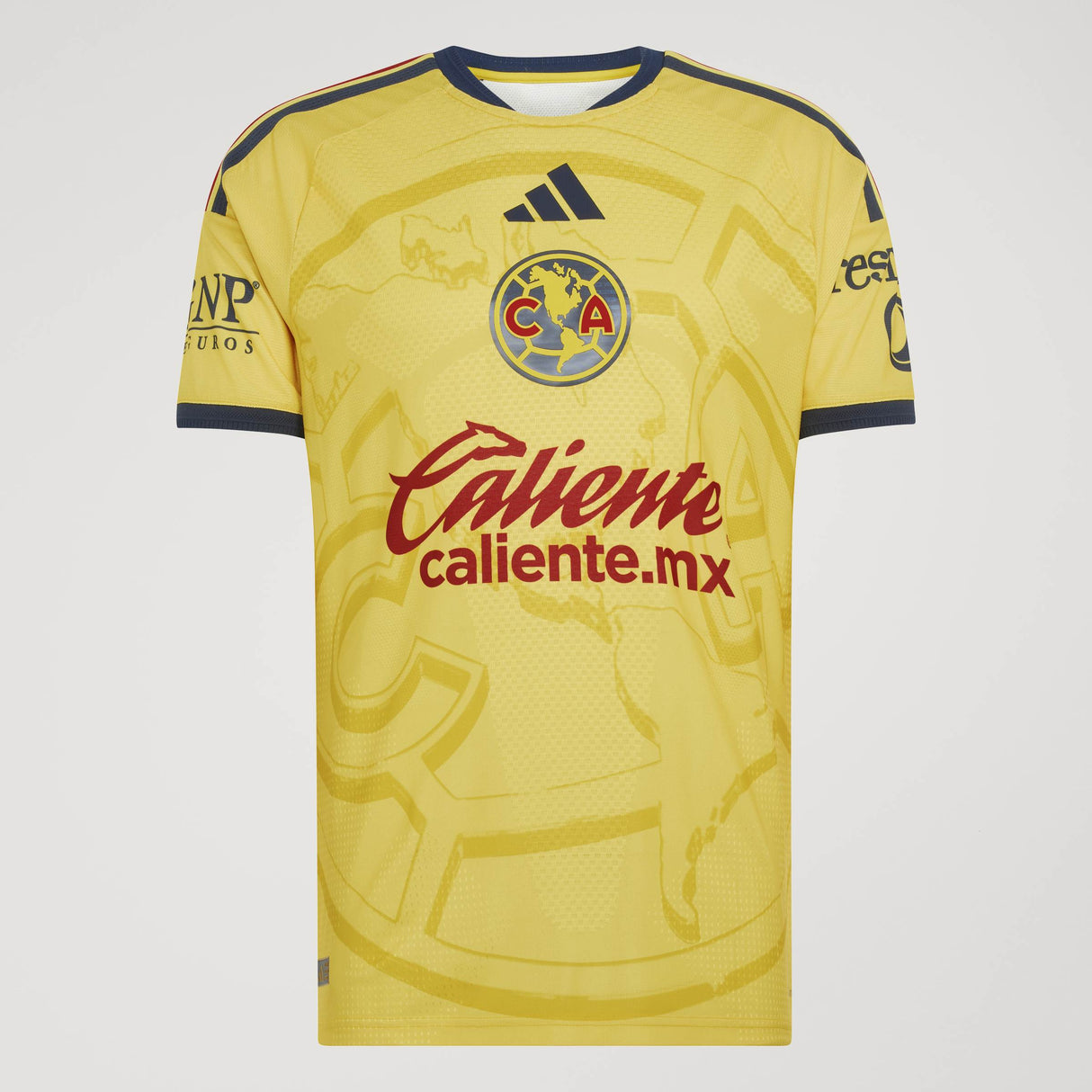 adidas Club America Home Authentic Soccer Jersey 26/27 - Yellow - Best Buy Soccer