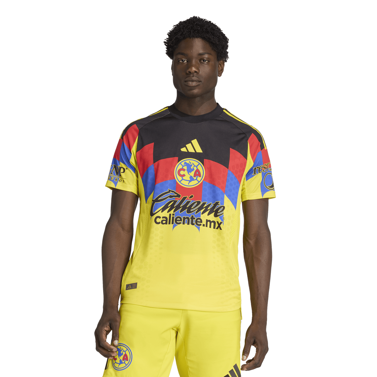 adidas Club América Home Men's Authentic Jersey 25/26 Yellow - Best Buy Soccer