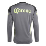 adidas Club América Long Sleeve Men's Goalkeeper Jersey 25/26 - Grey - Best Buy Soccer