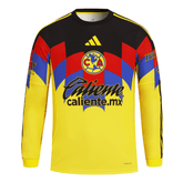 adidas Club América Long Sleeve Men's Home Jersey 25/26 - Yellow - Best Buy Soccer