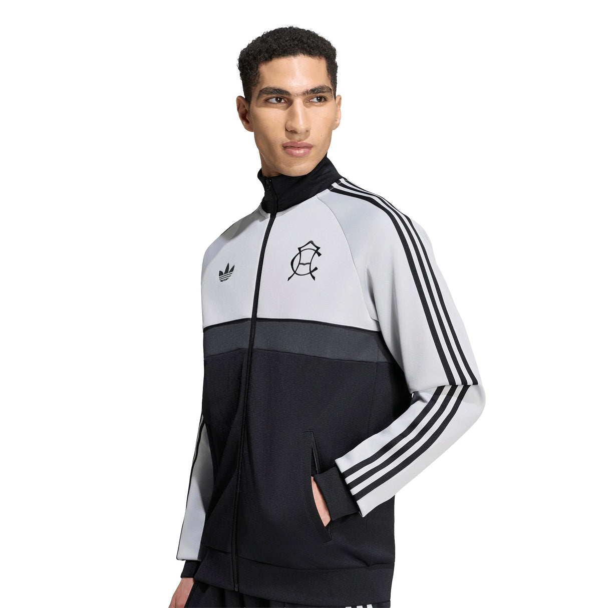 adidas Club America OG Men's Soccer Track Top - Grey/Black - Best Buy Soccer