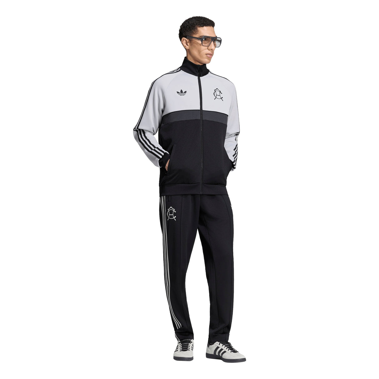 adidas Club America OG Men's Soccer Track Top - Grey/Black - Best Buy Soccer