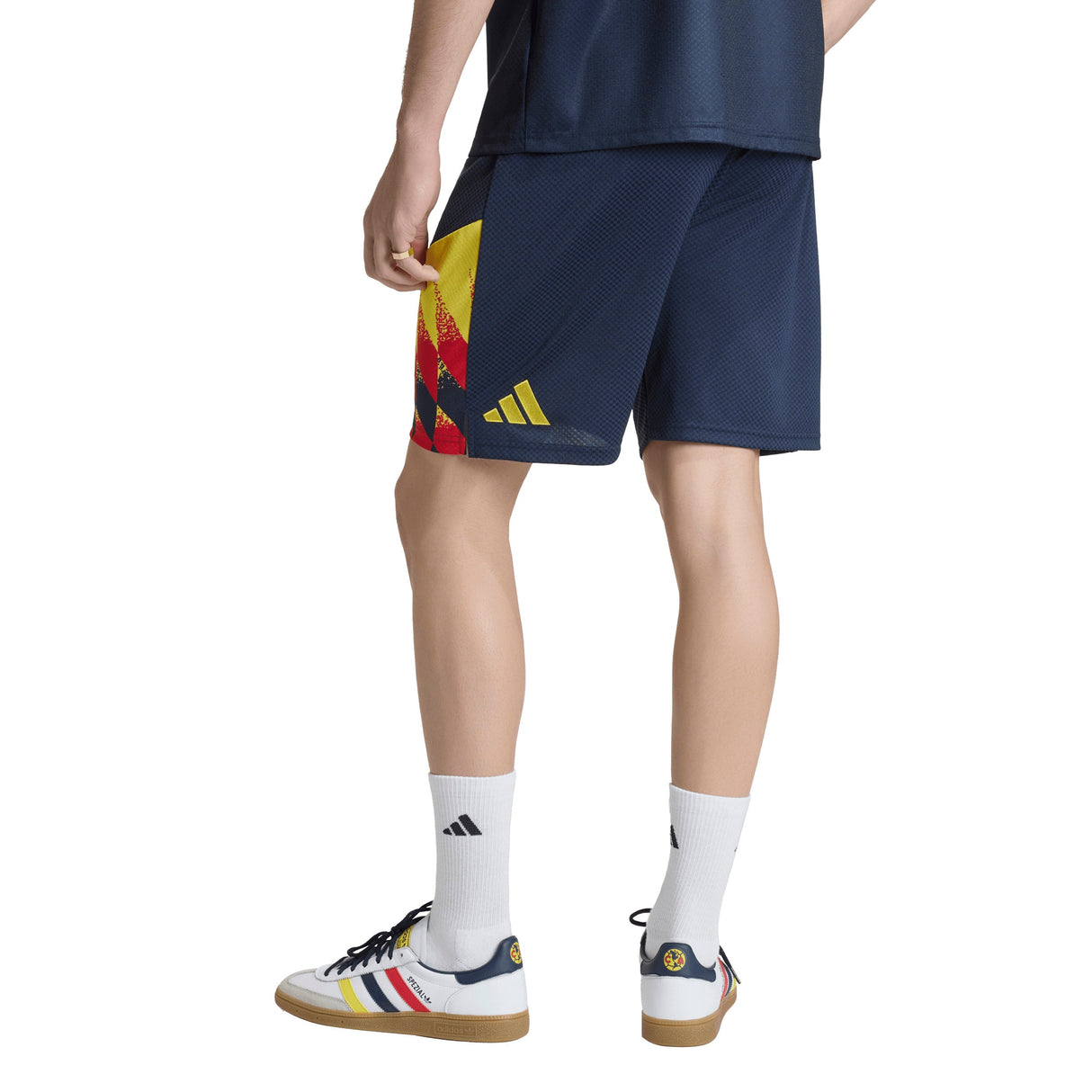 adidas Club America Stadium Men's Soccer Shorts - Blue - Best Buy Soccer