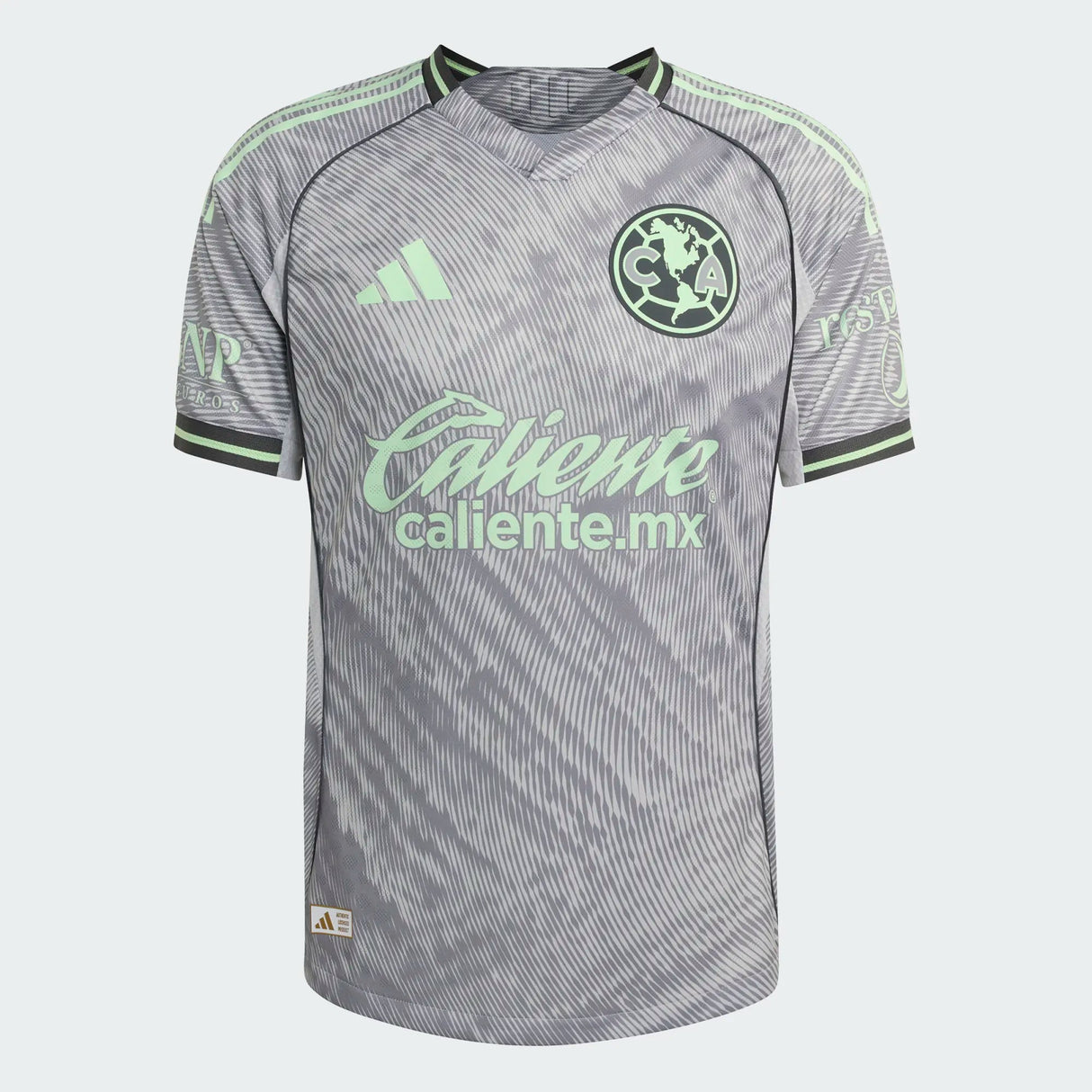 adidas Club America Third Authentic Men's Soccer Jersey 25/26 - Grey - Best Buy Soccer