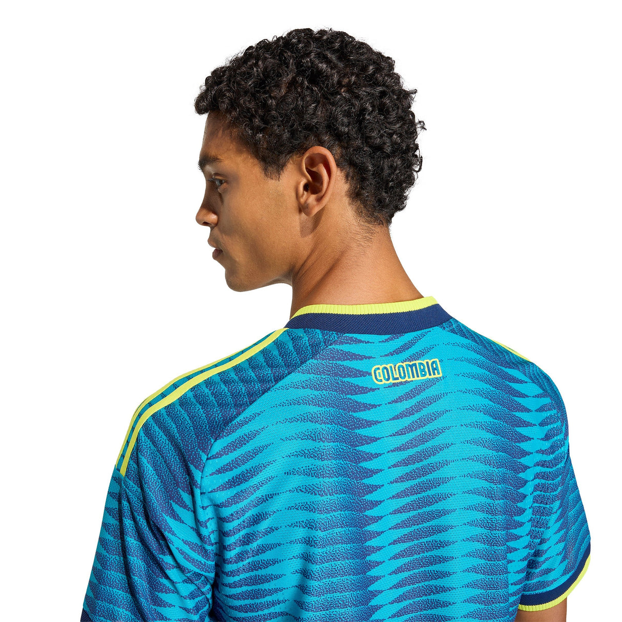 adidas Colombia Away Authentic Men's Soccer Jersey 2026 - Mistery Petrol/ Navy - Best Buy Soccer