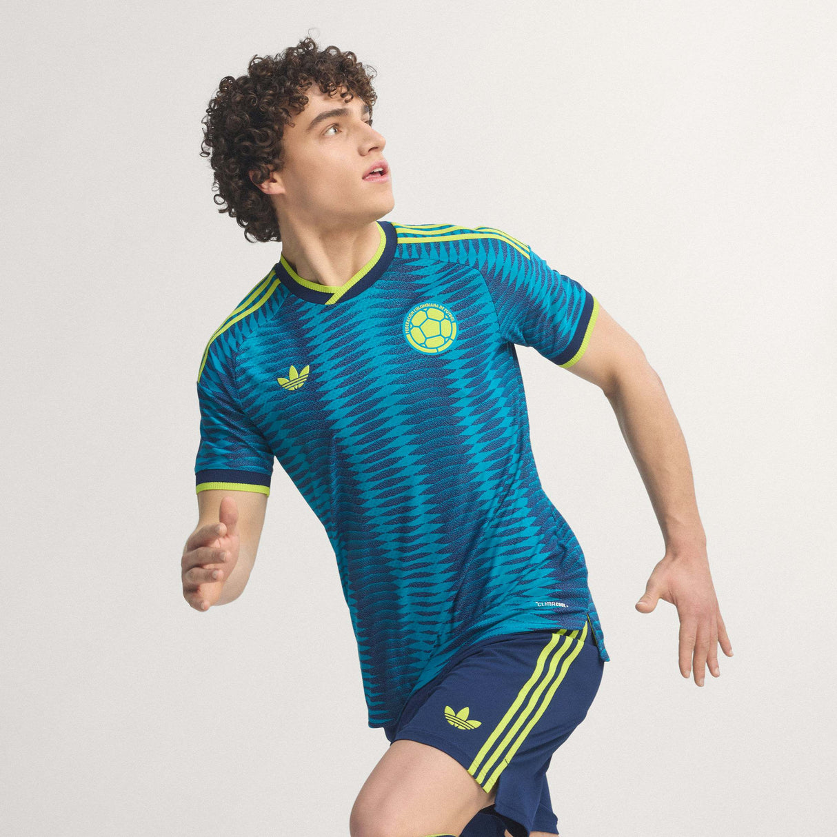 adidas Colombia Away Authentic Men's Soccer Jersey 2026 - Mistery Petrol/ Navy - Best Buy Soccer