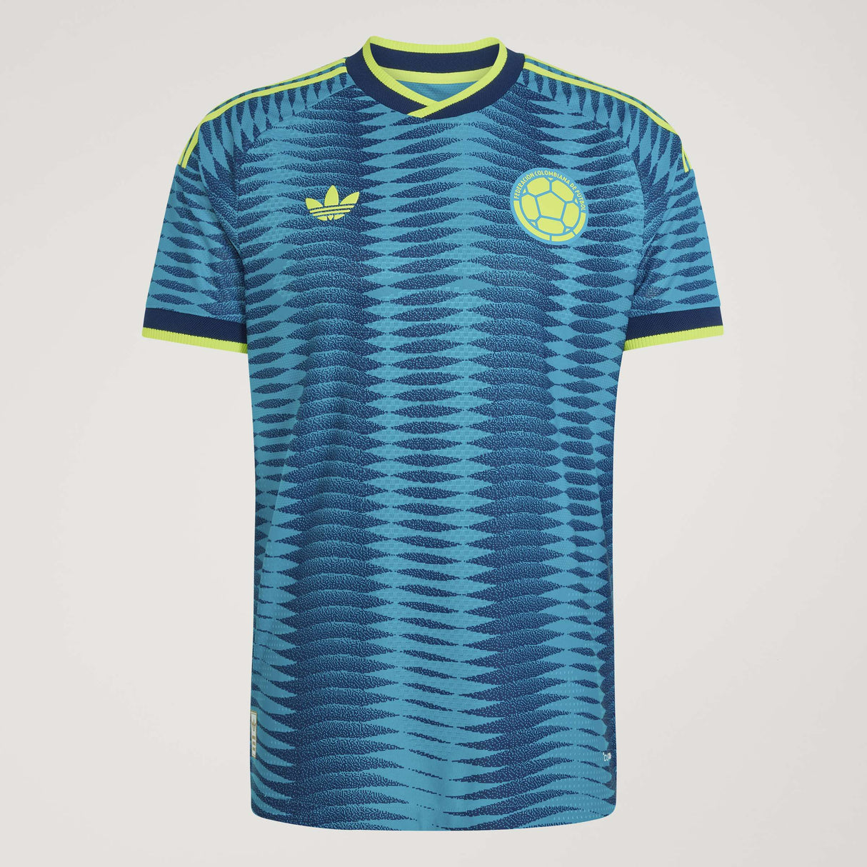 adidas Colombia Away Authentic Men's Soccer Jersey 2026 - Mistery Petrol/ Navy - Best Buy Soccer