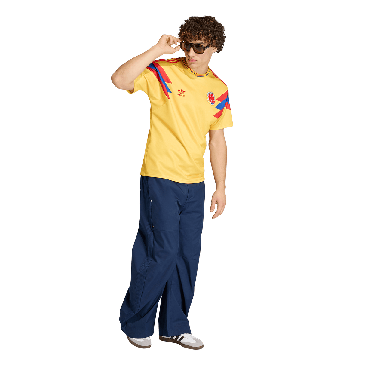 adidas Colombia Away Men's Soccer Jersey 1990 - Gold - Best Buy Soccer