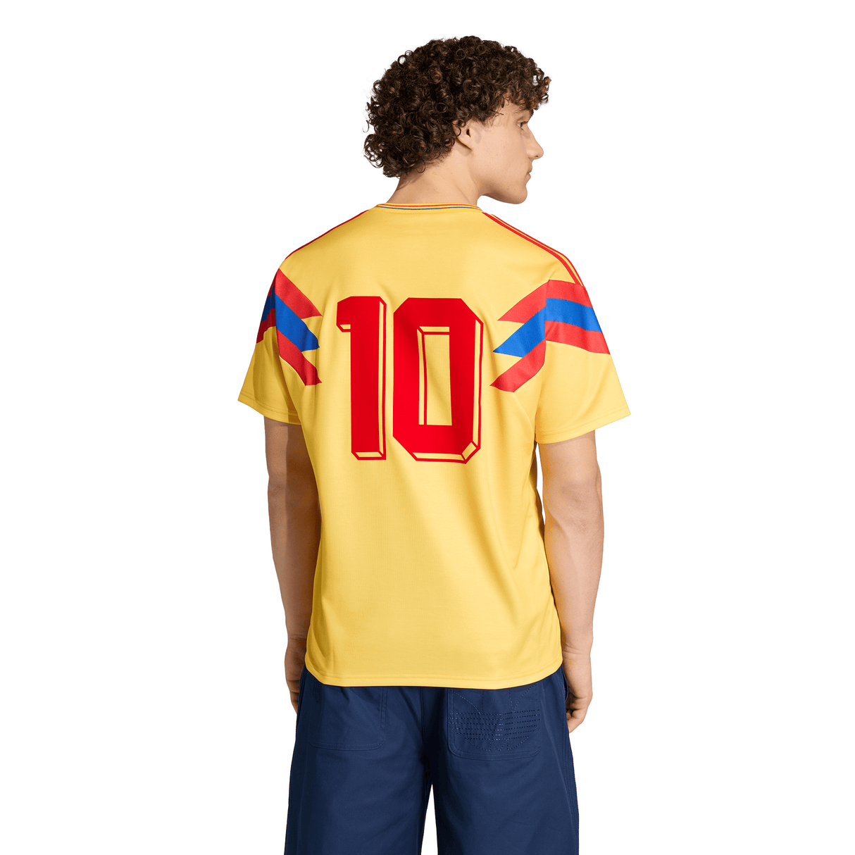 adidas Colombia Away Men's Soccer Jersey 1990 - Gold - Best Buy Soccer