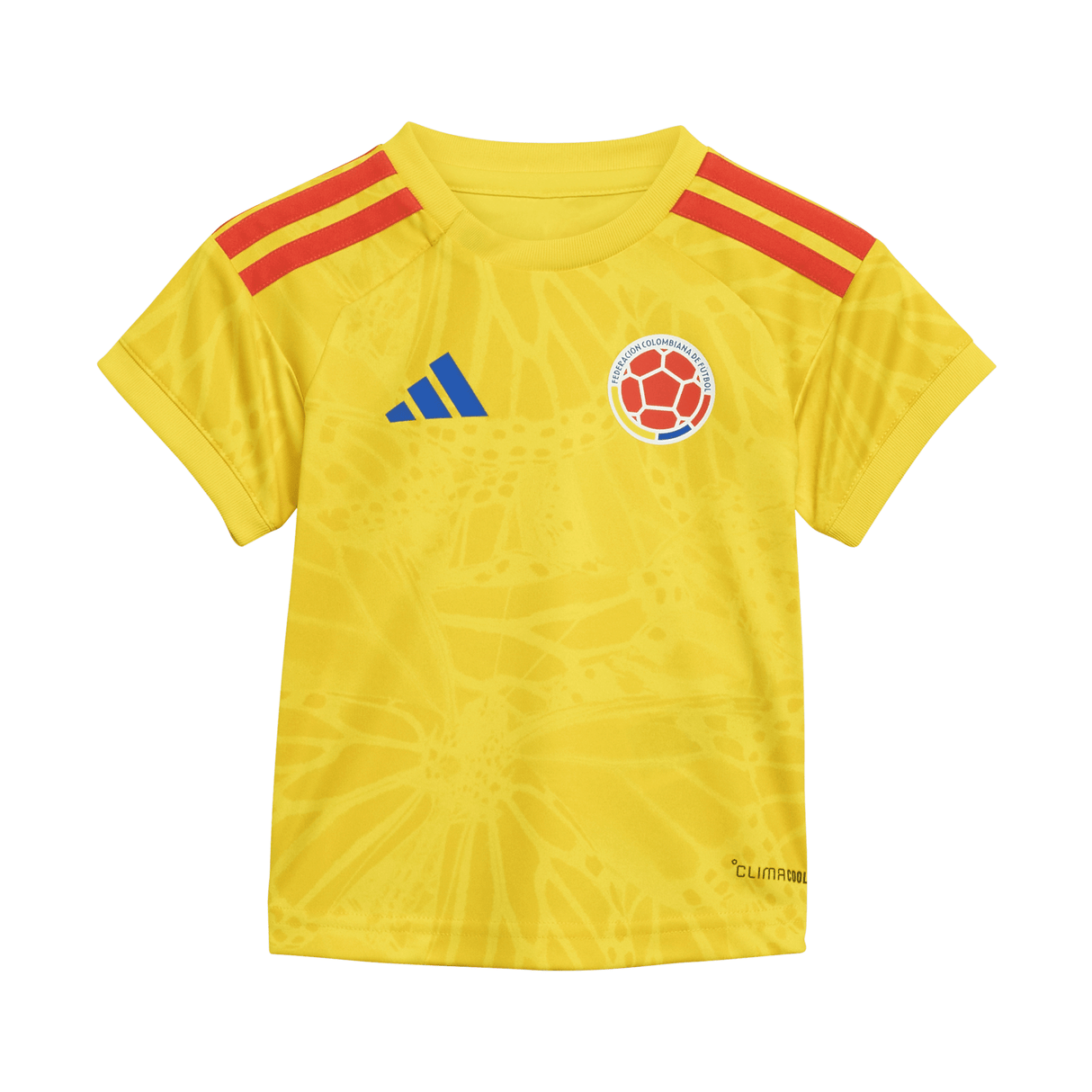 adidas Colombia Home Baby Soccer Mini Kit 26 - Yellow/Blue - Best Buy Soccer