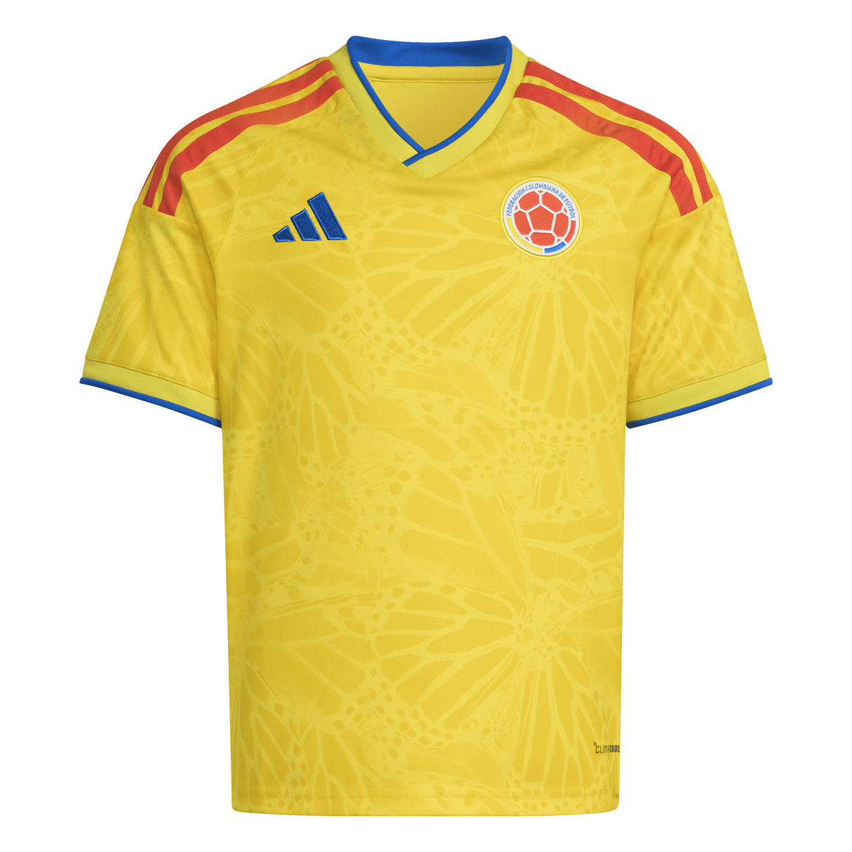 adidas Colombia Home Youth Soccer Jersey 26 - Yellow - Best Buy Soccer
