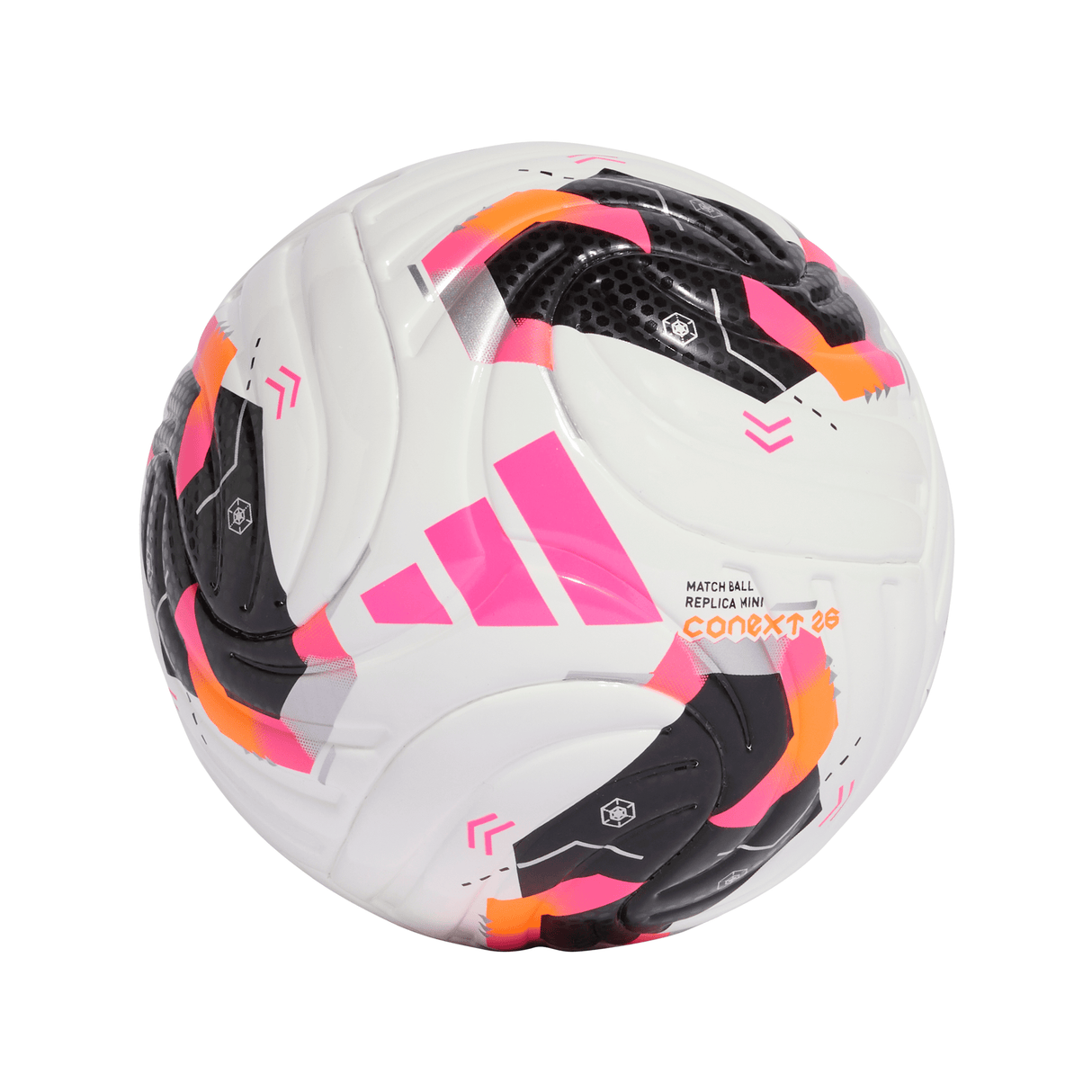 adidas Conext26 Mini Soccer Ball - White/Black/Silver - Best Buy Soccer