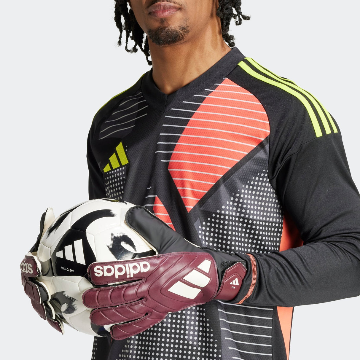 adidas Copa Club Goalkeeper Gloves Shadow Red/White - Best Buy Soccer
