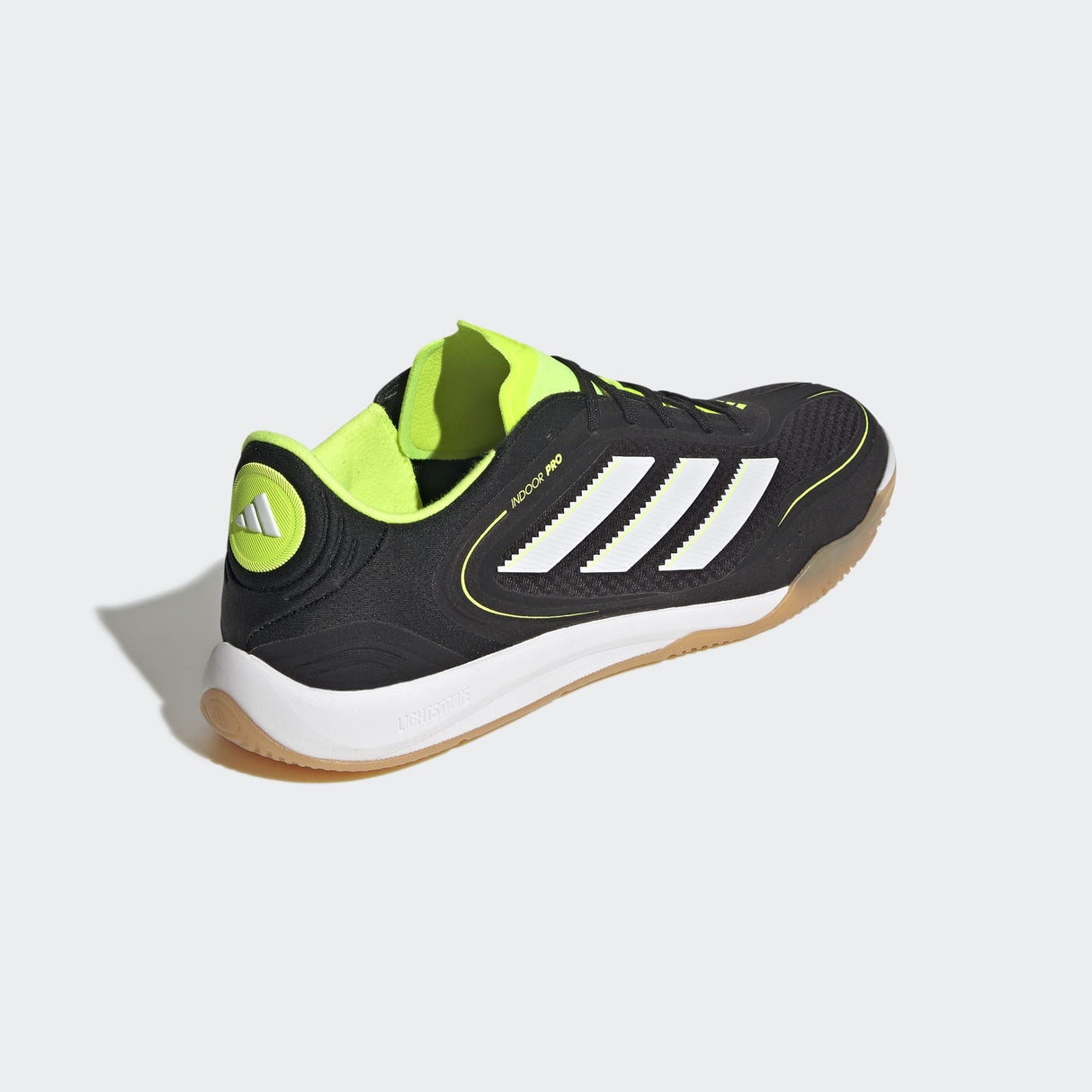 adidas Copa Court Pro IN Indoor Men's Soccer Shoes-Black/White/Lemon - Best Buy Soccer