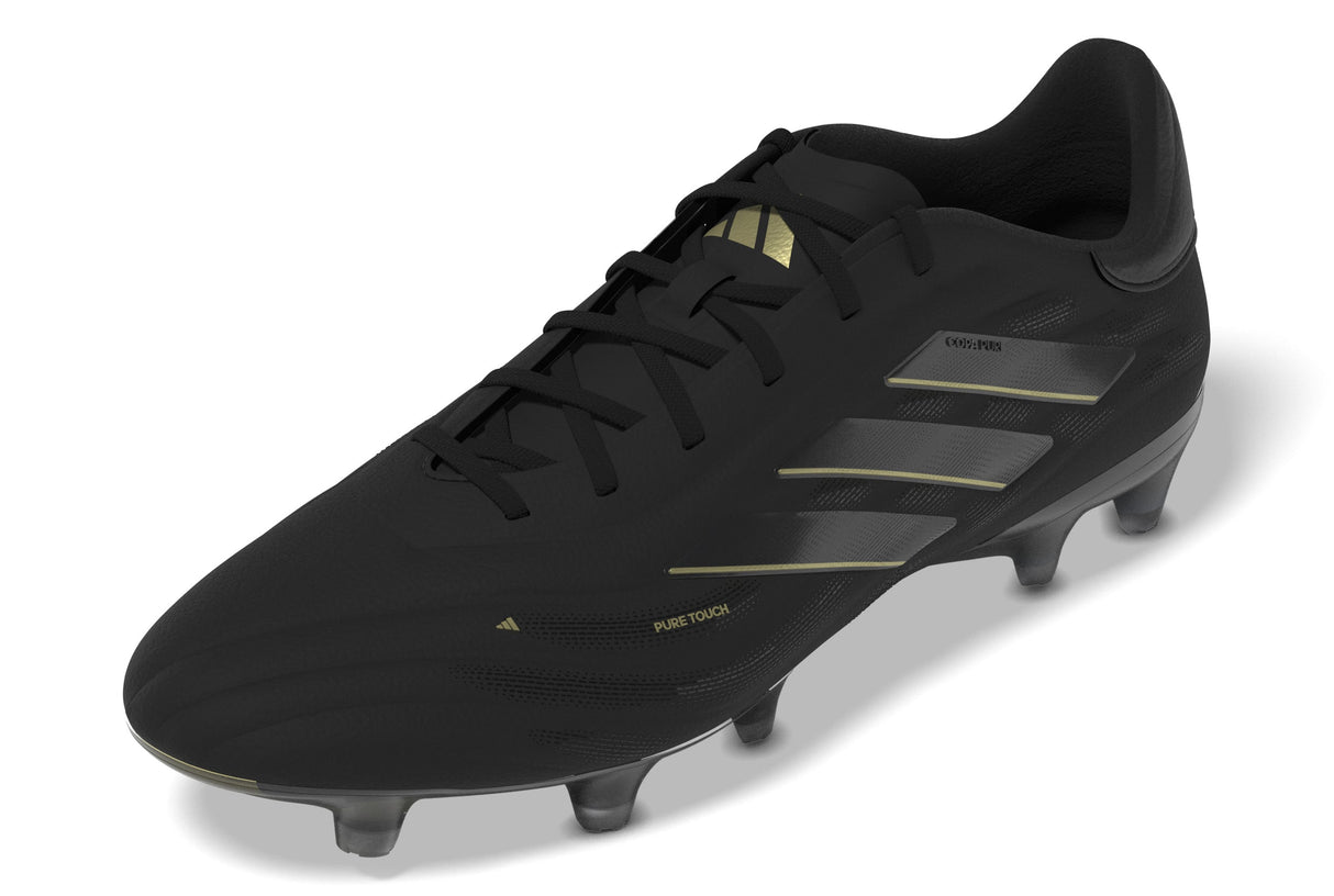 adidas Copa Pure 2 Elite FG Firm Ground Soccer Cleats - Black/Carbon/Gold Metallic - Best Buy Soccer