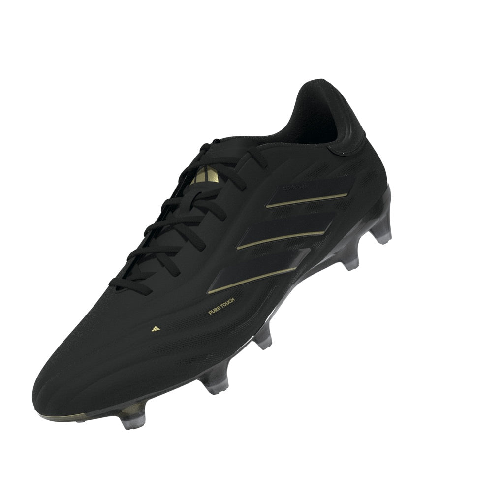 adidas Copa Pure 2 Elite FG Firm Ground Soccer Cleats - Black/Carbon/Gold Metallic - Best Buy Soccer