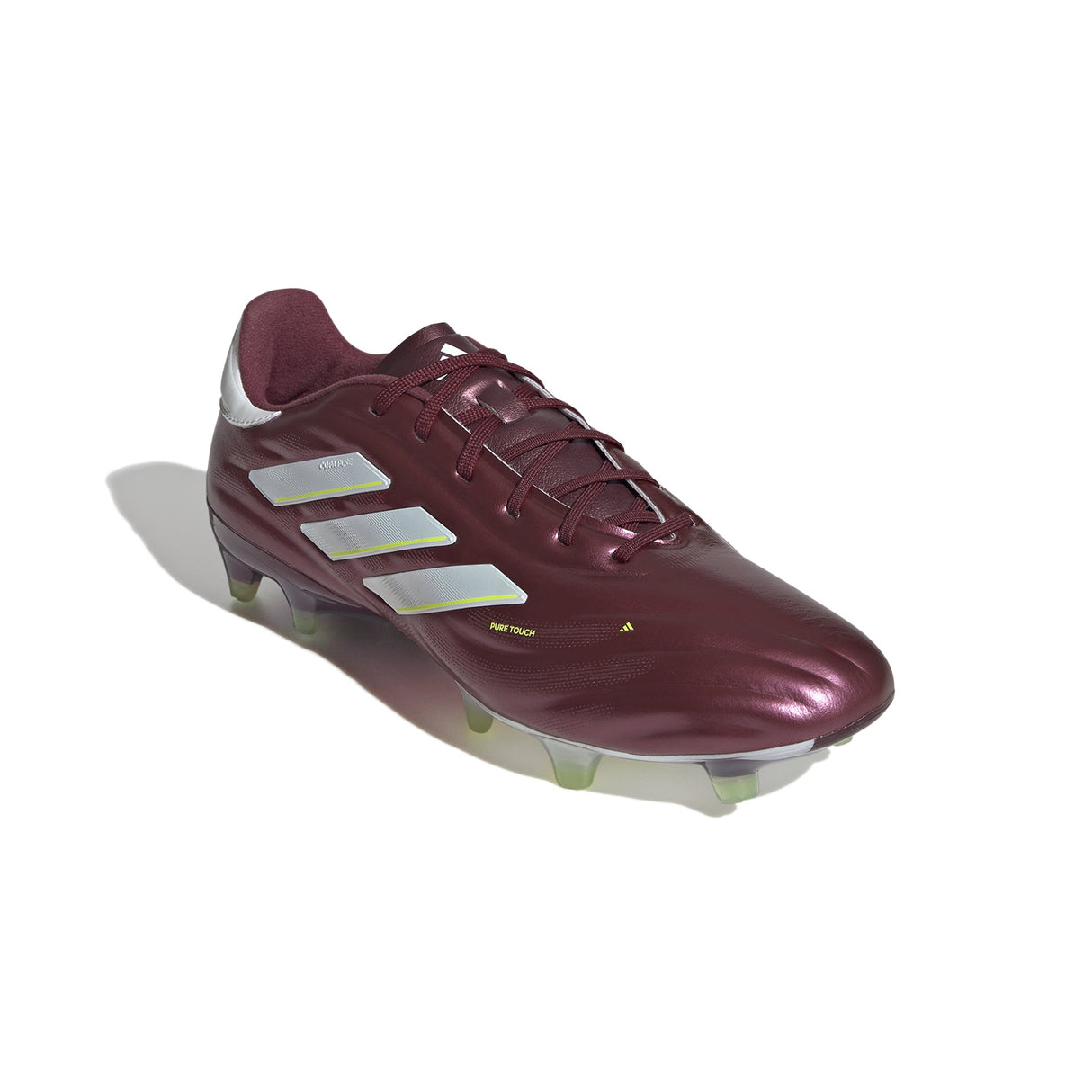 adidas Copa Pure 2 Elite FG Firm Ground Soccer Cleats - Shadow Red/White/Solar Yellow - Best Buy Soccer