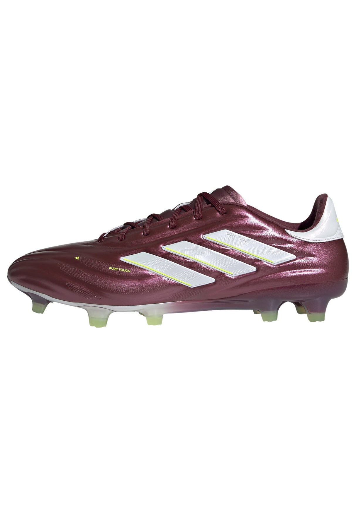 adidas Copa Pure 2 Elite FG Firm Ground Soccer Cleats - Shadow Red/White/Solar Yellow - Best Buy Soccer