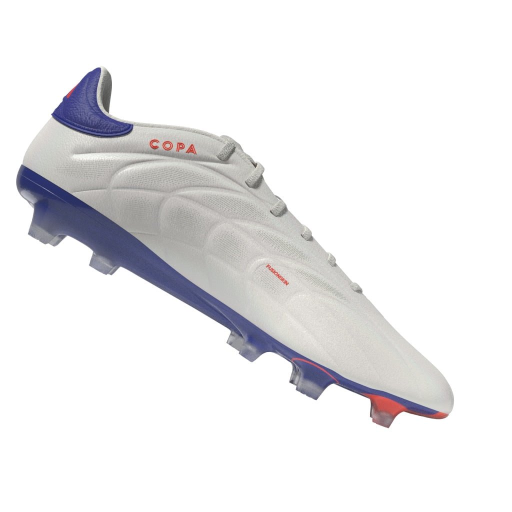 adidas Copa Pure 2 Elite FG Firm Ground Soccer Cleats - White/Lucid Blue/Solar Red - Best Buy Soccer