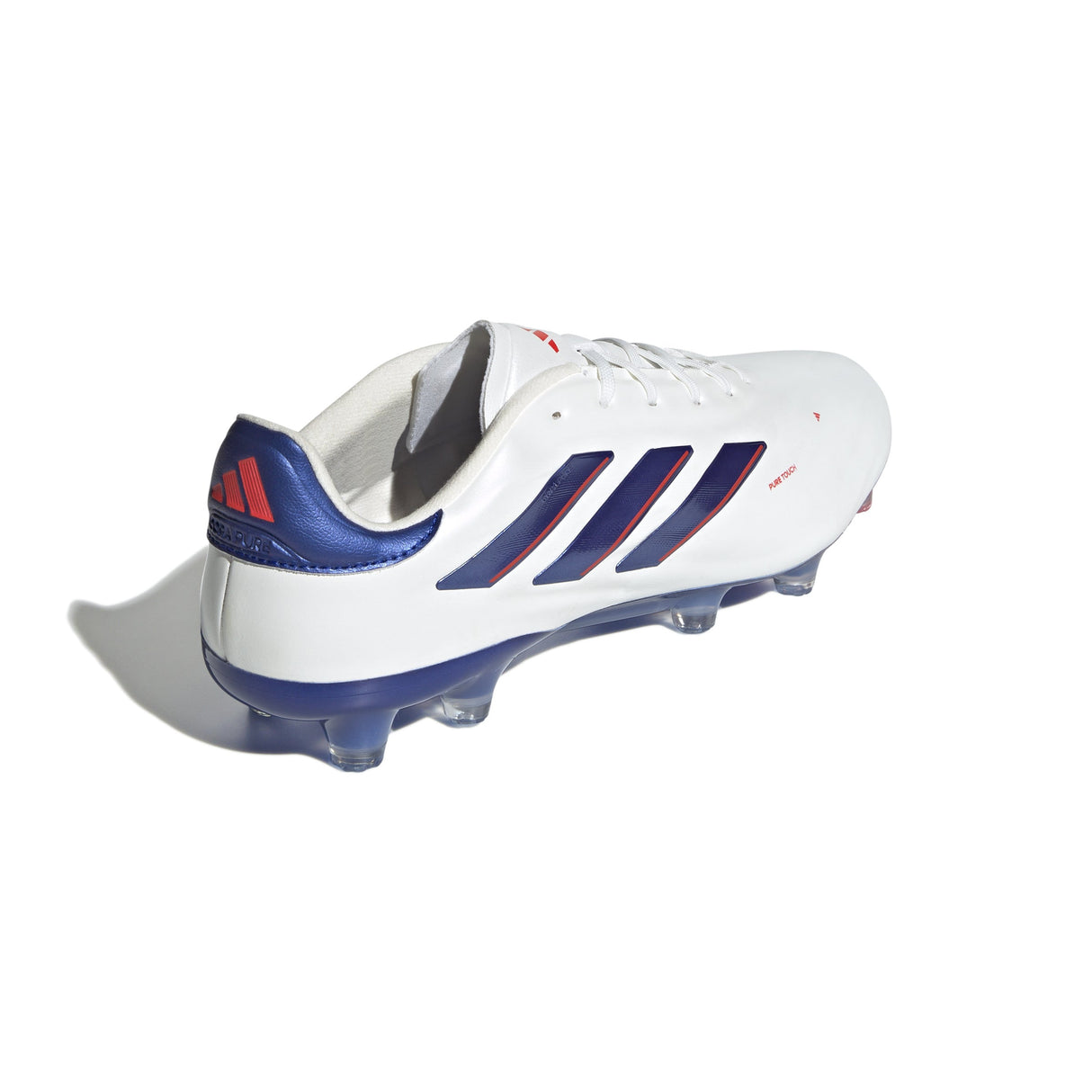 adidas Copa Pure 2 Elite FG Firm Ground Soccer Cleats - White/Lucid Blue/Solar Red - Best Buy Soccer