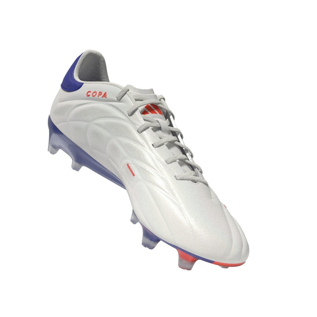 adidas Copa Pure 2 Elite FG Firm Ground Soccer Cleats - White/Lucid Blue/Solar Red - Best Buy Soccer