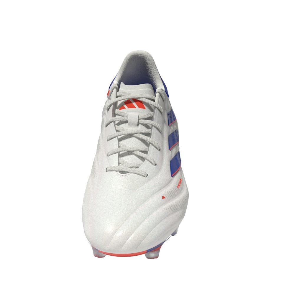 adidas Copa Pure 2 Elite FG Firm Ground Soccer Cleats - White/Lucid Blue/Solar Red - Best Buy Soccer