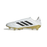adidas Copa Pure 3 Elite Laceless Firm Ground Boots White/Black/Gold - Best Buy Soccer
