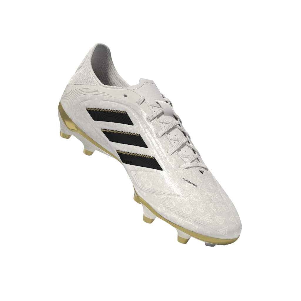 adidas Copa Pure 3 League Firm/Multi - Ground Boots White/Black/Gold - Best Buy Soccer
