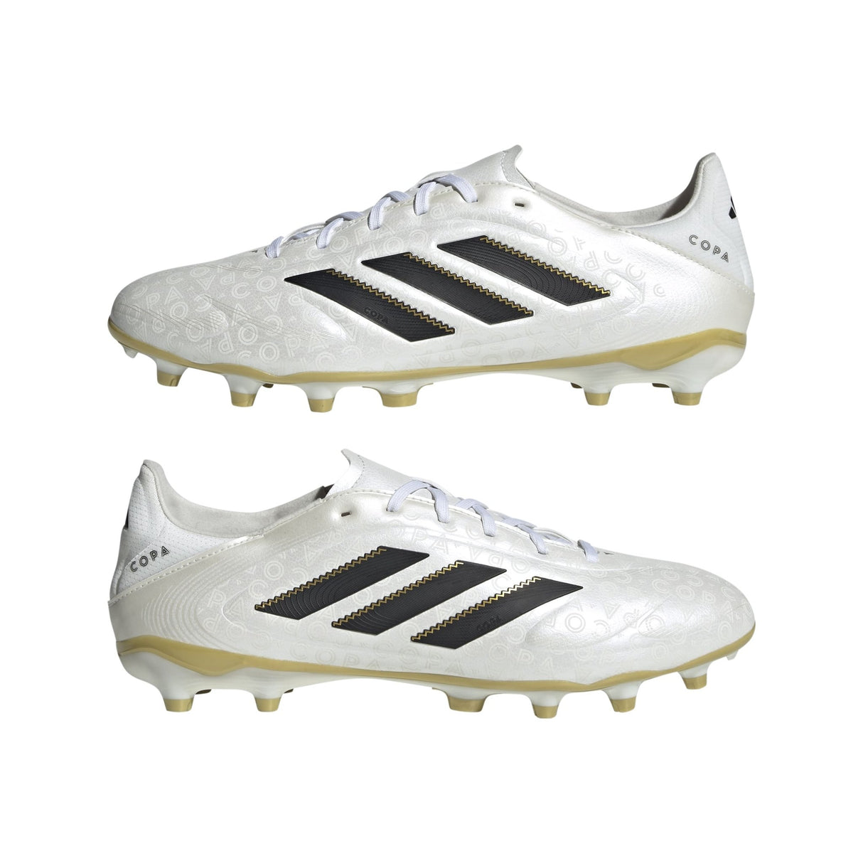 adidas Copa Pure 3 League Firm/Multi - Ground Boots White/Black/Gold - Best Buy Soccer