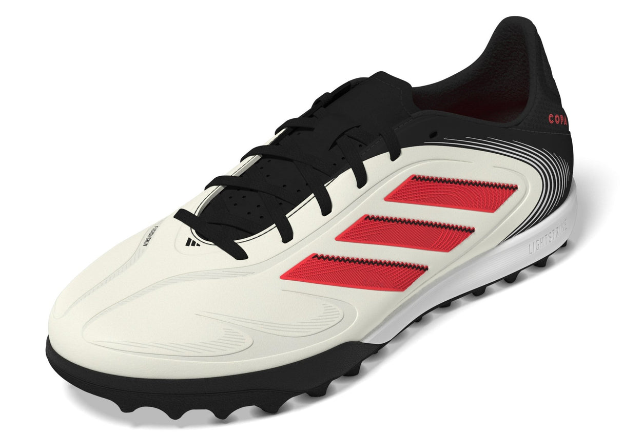 adidas Copa Pure 3 League Turf Boots White/Red - Best Buy Soccer